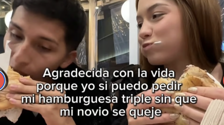 Hamburguesa triple, el nuevo meme en redes.