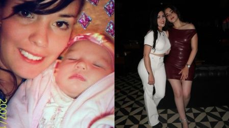 La expareja del boxeador es madre de Emily Cinnamon, la hija mayor del campeón mexicano.