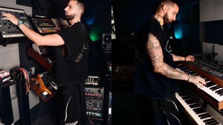 La última publicación del DJ mostró el estudio donde desarrollaba su pasión por la música electrónica.
