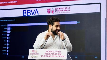 Brugada sostuvo que los indicadores confirman que los beneficios económicos del Mundial no se concentraron en el centro de la capital