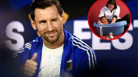 Lionel Messi recordó la foto con Lamine Yamal 19 años después de haber sido tomada.