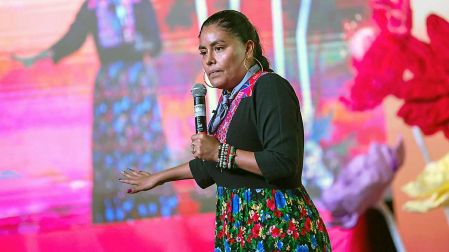 Eufrosina Cruz Mendoza, exdiputada federal.