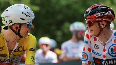 Tadej Pogacar sigue con el 'maillot' amarillo del Tour de Francia 2026