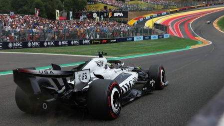 Sergio Pérez lamentó no haber podido derrotar al Haas de Esteban Ocon.