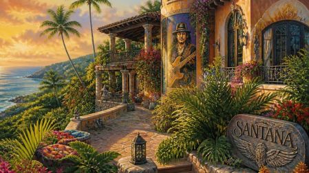 La mansión de Carlos Santana en Hawái
