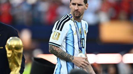Leo Messi llora tras perder la Final del Mundial 2026