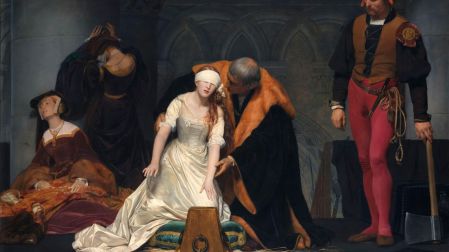 Tras perder la corona, la joven reina fue encarcelada en la Torre de Londres y acusada de alta traición.