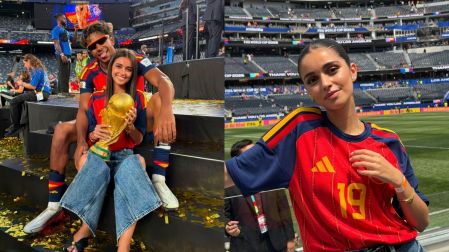 La creadora de contenido española se ha convertido en uno de los mayores apoyos del futbolista.