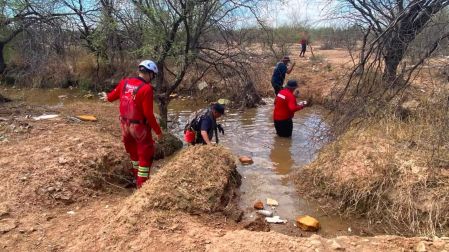 Zonas que resultaron afectadas en Nogales por las fuertes lluvias registradas el fin de semana