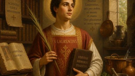 Qué santo se celebra hoy 10 de agosto: San Lorenzo y su plegaria para archivistas y bibliotecarios