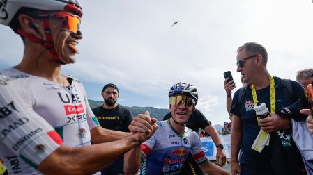 Isaac del Toro se dijo contento en la posición en la que se encuentra en el Tour de Francia 2026