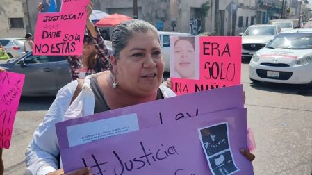 Manifestación por caso Dafne