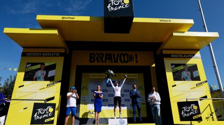 Isaac del Toro conservó el "maillot" blanco del Tour de Francia 2026