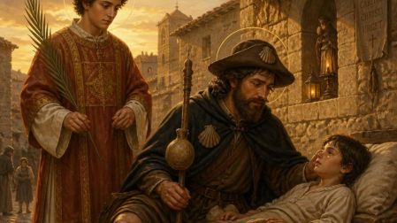 Qué santo se celebra hoy 16 de agosto: San Roque y San Esteban, auxilio contra plagas