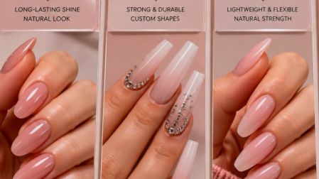 ¿Qué es mejor: uñas de gel, acrílicas, polygel o soft gel?