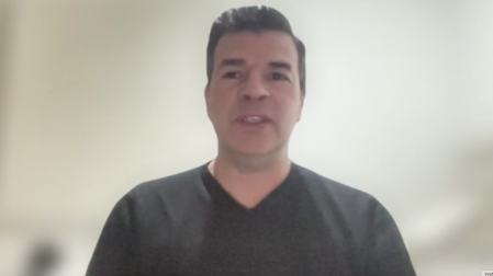 Sebastián González en entrevista para Excélsior.