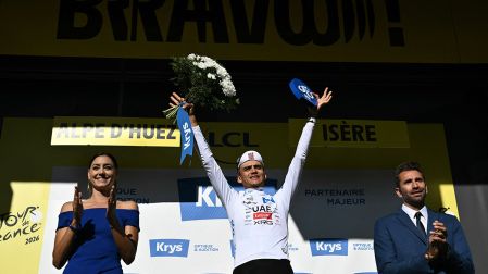 Isaac del Toro defenderá su "maillot" blanco del Tour de Francia 2026