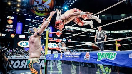 Komander reconoció que Máscara Dorada y él son dos de los mejores luchadores aéreos del mundo