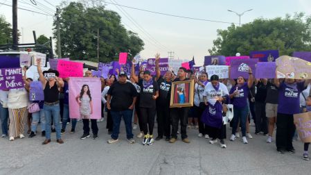 Exigencia de justicia por el feminicidio de Dafne