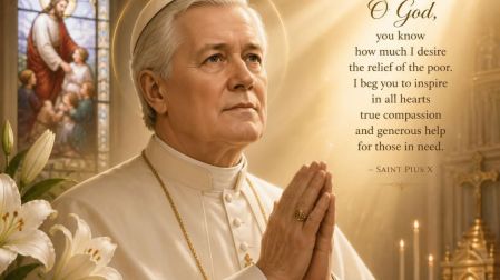 Qué santo se celebra hoy 21 de agosto: San Pío X y su oración contra la pobreza