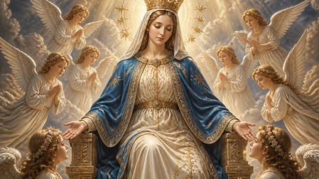Qué santo se celebra hoy 22 agosto: María Reina y cómo pedir su auxilio maternal