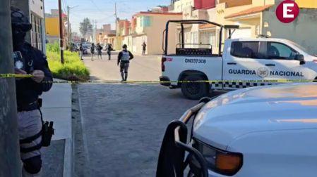 Elementos de la Guardia Nacional en un operativo en Tlaxcala