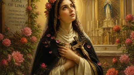 Qué santo se celebra hoy 30 de agosto: Santa Rosa de Lima contra las enfermedades degenerativas