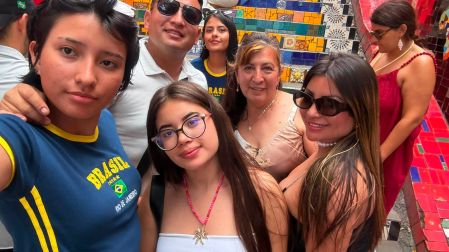 La familia había visitado Búzios antes de trasladarse a Río de Janeiro