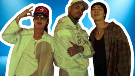 RM y J-hope de BTS son criticados por acudir al concierto de Chris Brown