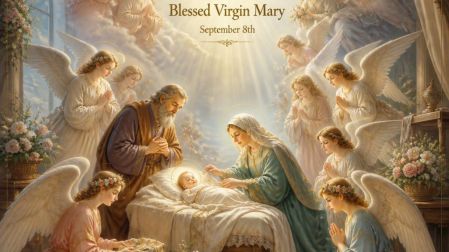 Qué santo se celebra hoy 8 de septiembre: Natividad de la Santísima Virgen María y su protección divina