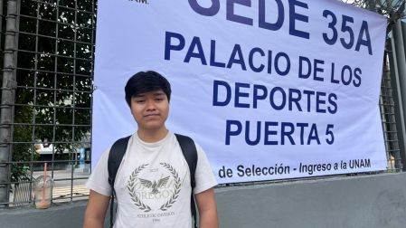 Aspirasnte fueron al Palacio de los Deportes para medir sus tiempos de traslado.
