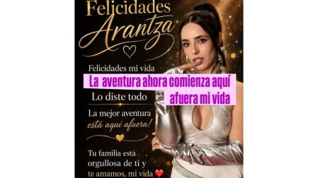 Quién es el Papá de Arantza Ruiz