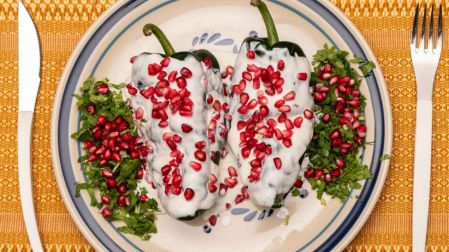 Errores al preparar chiles en nogada