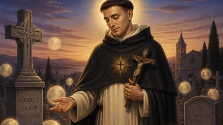 Qué santo se celebra hoy 10 de septiembre: San Nicolás de Tolentino y su protección a los difuntos