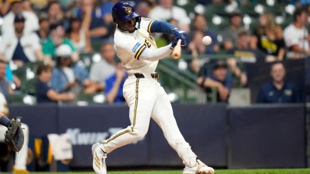 Luis Lara conectó su primer cuadrangular en MLB.