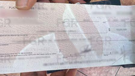 El cheque