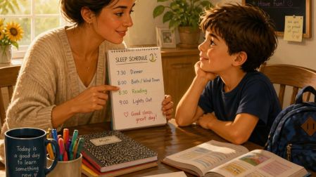 Regreso a clases: ¿Cuándo cambiar el horario de sueño de tu hijo?