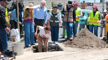 Brugada encabezó el inicio de la jornada de reforestación urbana en la alcaldía Iztacalco