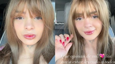 Karely Ruiz cambia de look.