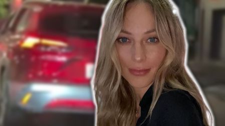 Vanessa Huppenkothen transmitió en vivo el momento en que una camioneta presuntamente intentó cerrarle el paso.