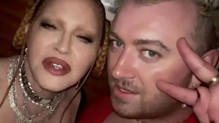 Madonna y Sam Smith colaboraron en la canción Vulgar.