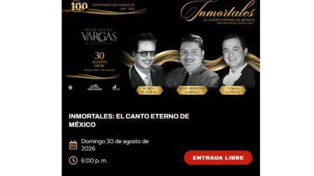 Centenario de José Alfredo Jiménez, Tomás Méndez y Rubén Fuentes: fecha y detalles del homenaje "Inmortales"