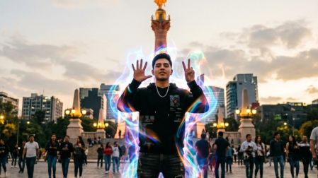 Batallas de 'farmear aura' en CDMX.