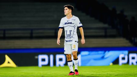 Santiago Trigos con los Pumas