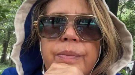 Yolanda Andrade delicada de salud.