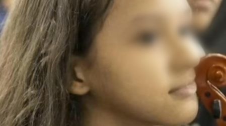 Romina Rivera, niña prodigio del violín.