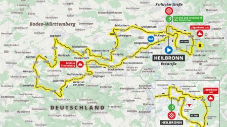 Así será el recorrido de la Etapa 4 de la Vuelta a Alemania 2026
