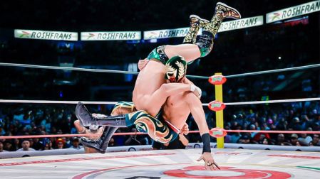 "El Lujo de la Lucha Libre" aplicó un "Soberano Driver" para vencer a Titán en función del CMLL en la Arena México