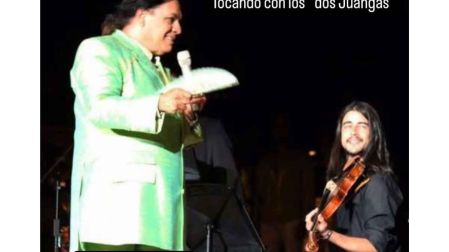 El violinista mexicano que trabajó con los dos “Juangas”