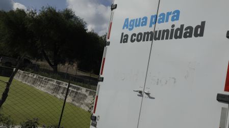 llevan agua potable al sur de Nuevo León